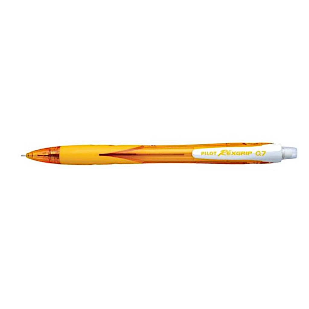 Pilot Rexgrip Mechanical Pencil 0.7mm | Yellow