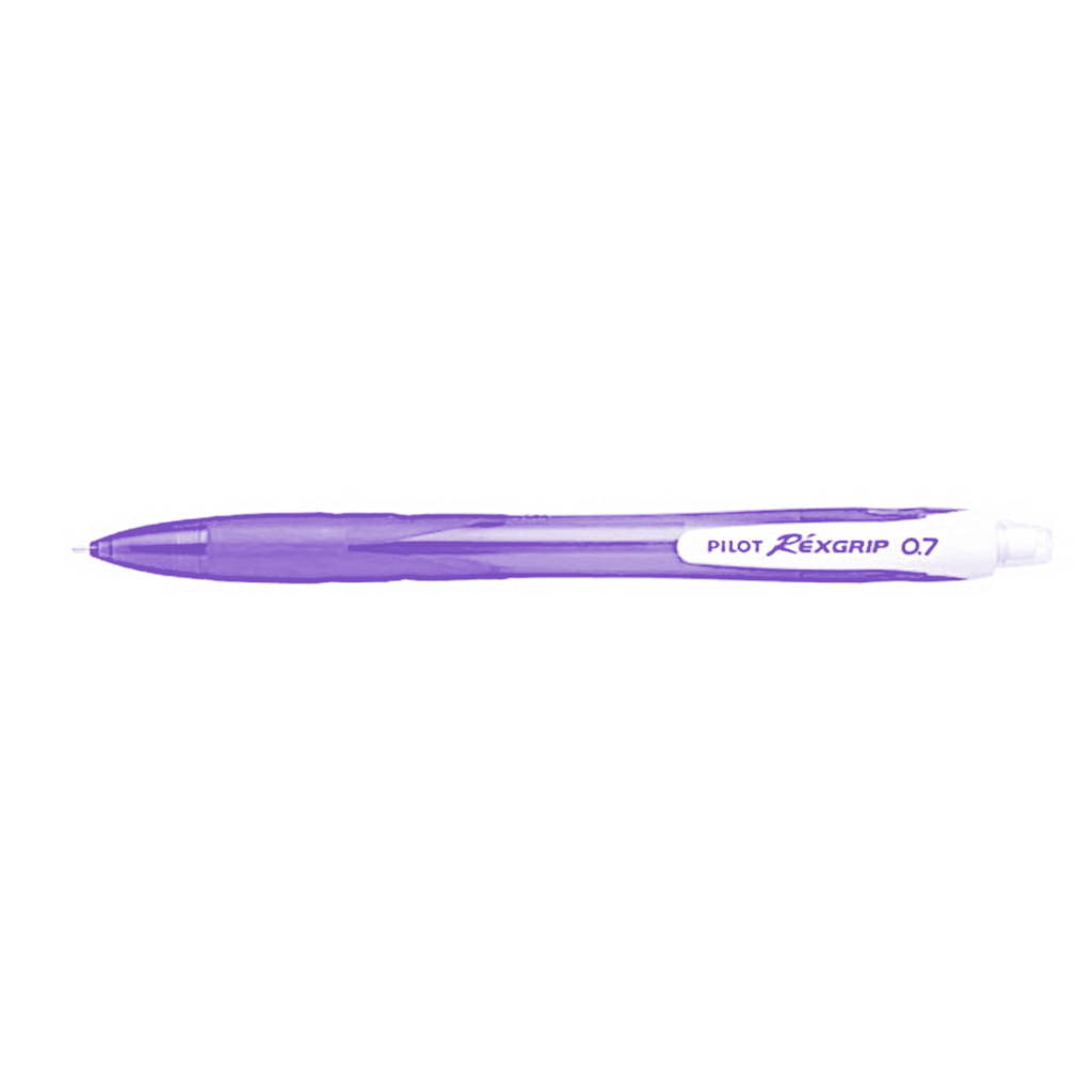 Pilot Rexgrip Mechanical Pencil 0.7mm | Pastel Purple