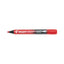 Pilot Permanent Marker Pen 100 | Fine/Bullet - Red