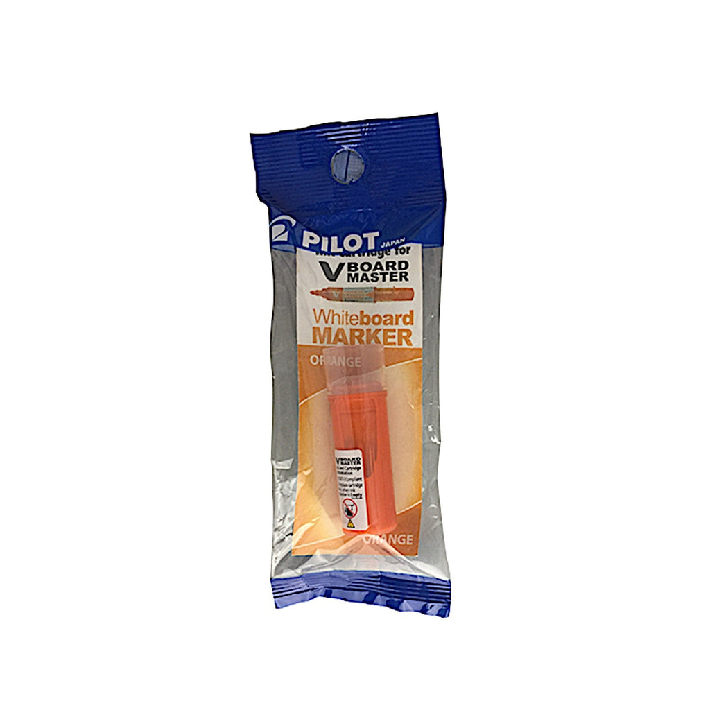 Pilot V Board Master Whiteboard Marker | Refill Ink Cartridge - Orange