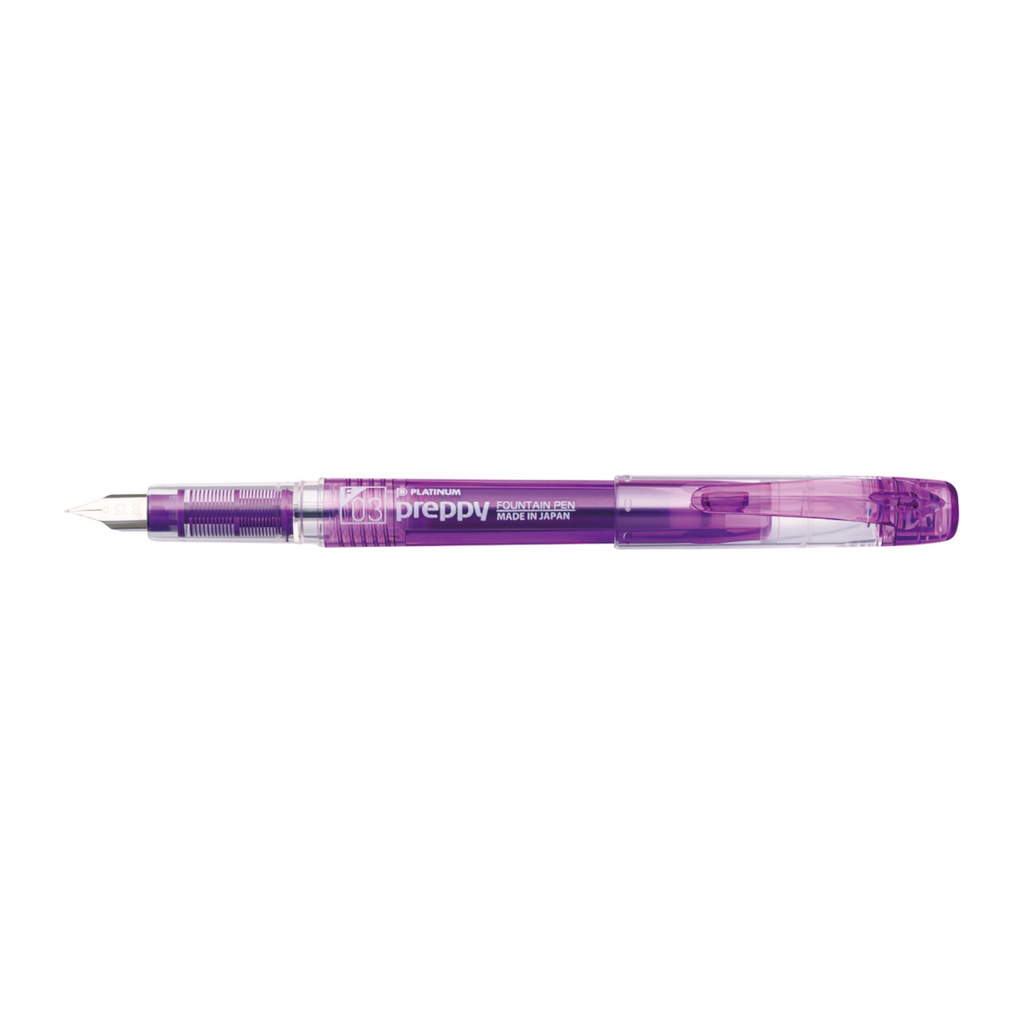 Platinum Preppy Fountain Pen | 03 Fine - Violet