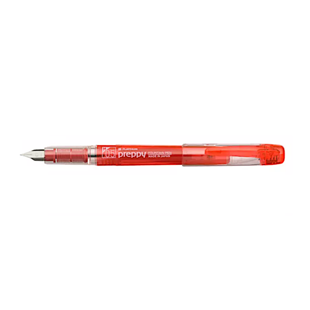 Platinum Preppy Fountain Pen | 05 Medium - Red