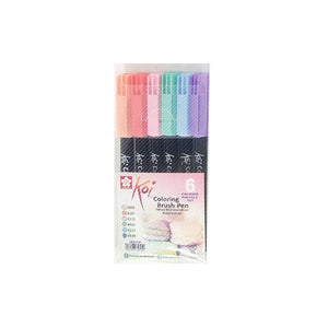 Sakura Koi Colouring Brush Pen | Calming Pastel Set