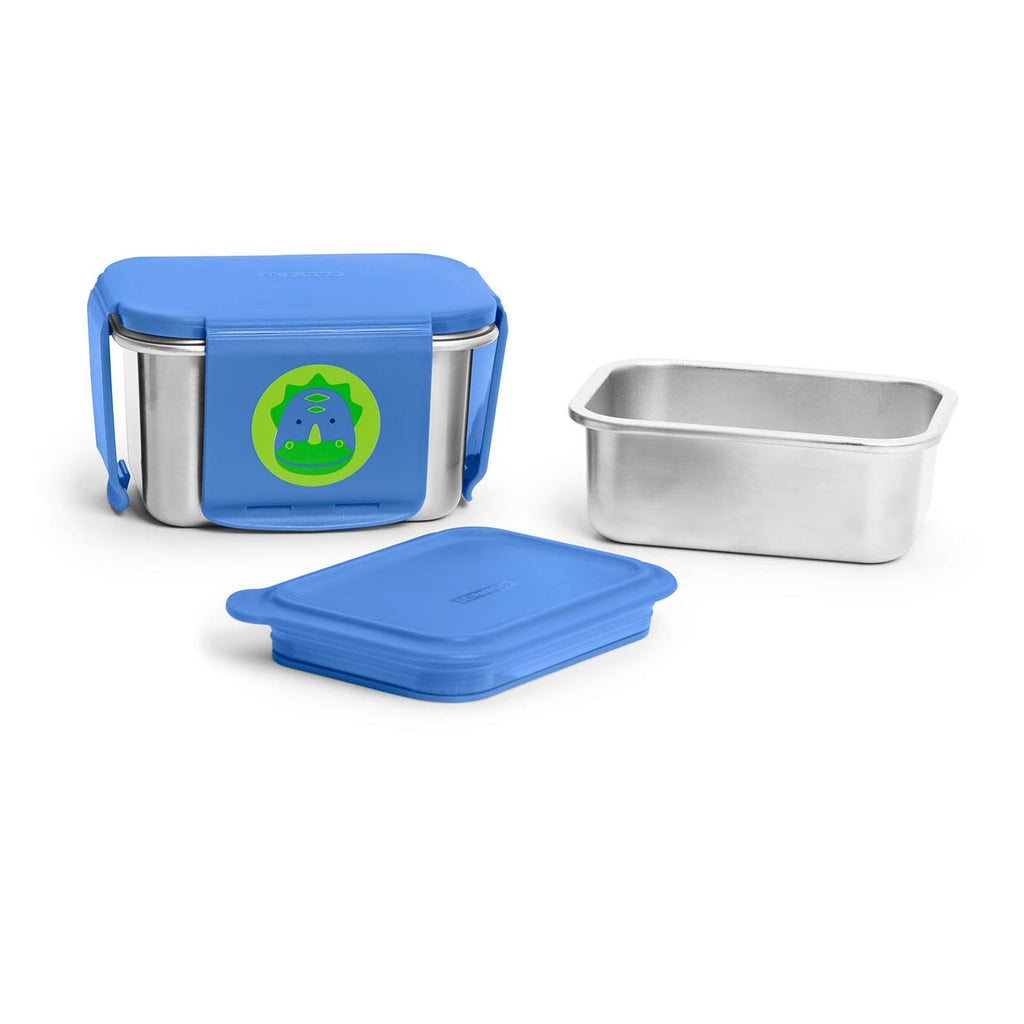 Skip Hop Zoo Stainless Steel Lunch Kit - Dino