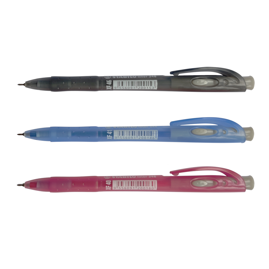 Stabilo Liner 348 Extra Fine Semi Gel Ball Pen | 0.35mm