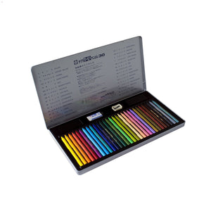 Sakura Coupy 30 Colour Pencil Metal Case Set