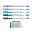 Sakura Gelly Roll | Metallic Colour Set | Pack of 5 Pens - Set B