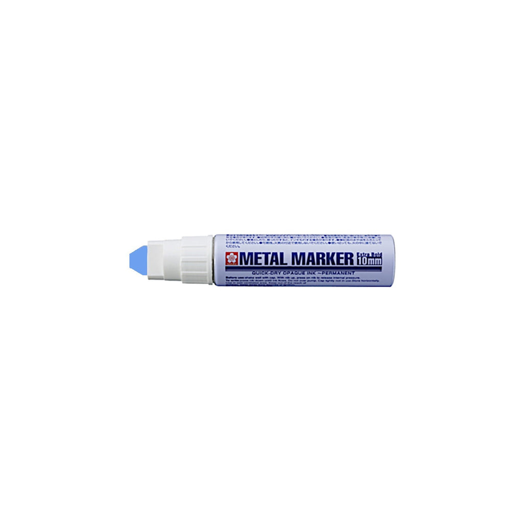 Sakura Permanent Metal Marker | Extra Bold 10mm - Sky Blue / Light Blue