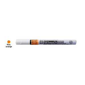 Sakura Pen-Touch Fluorescent Colour Marker | Extra Fine 0.7mm | Orange