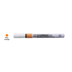 Sakura Pen-Touch Fluorescent Colour Marker | Fine 1.0mm- Orange