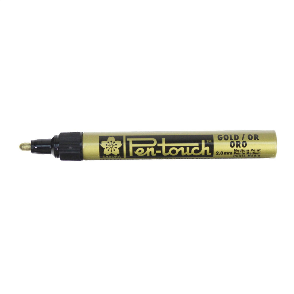 Sakura Pen-Touch Paint Marker - Extra Fine Tip, Gold