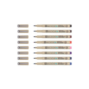 Sakura Pigma Micron PN Set | Pack of 8 Colour Pens