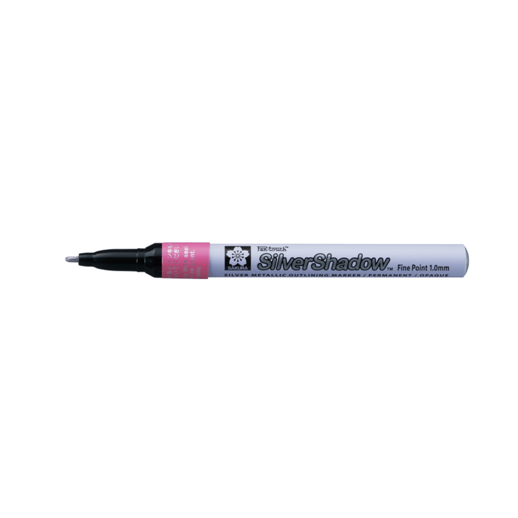 Sakura Pen-Touch Pen - Silver in 2023  Sakura pens, Elegant pens, Gel pens  coloring