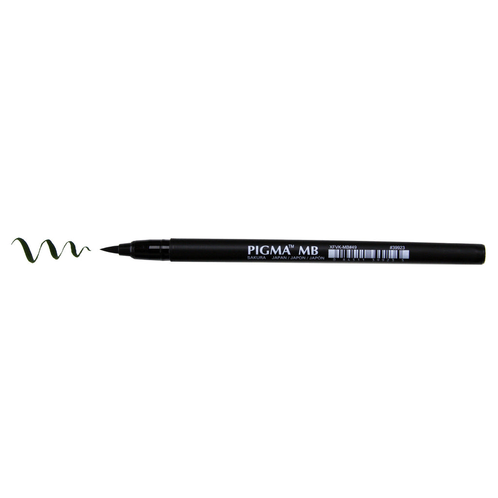 Sakura Pigma Brush | Water-based Pigment Ink Pen | Medium
