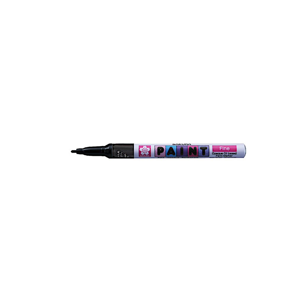 Sakura Permanent Paint Marker Fine Nib 1.0mm - Black