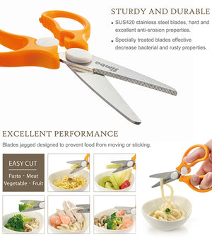 Simba Baby Food Scissors | Stainless Steel - Green