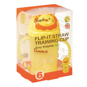 Simba Flip-It Training Cup | Easy Grip Bottle 240ml