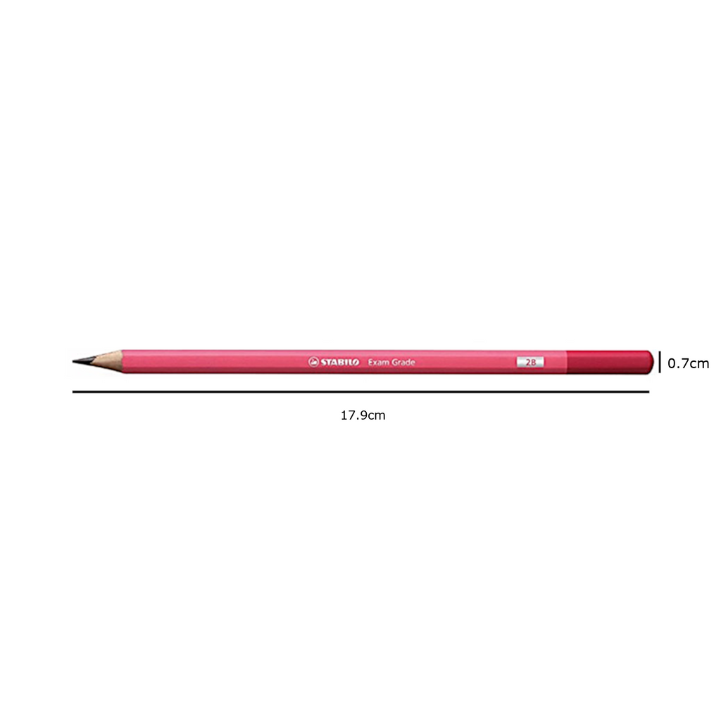 Stabilo Exam Grade 2B Writing Pencil | Pack of 12 Pencils