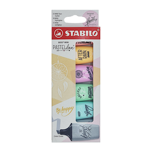 Stabilo Boss Highlighter Mini Pastel Colour Set Edition 2.0