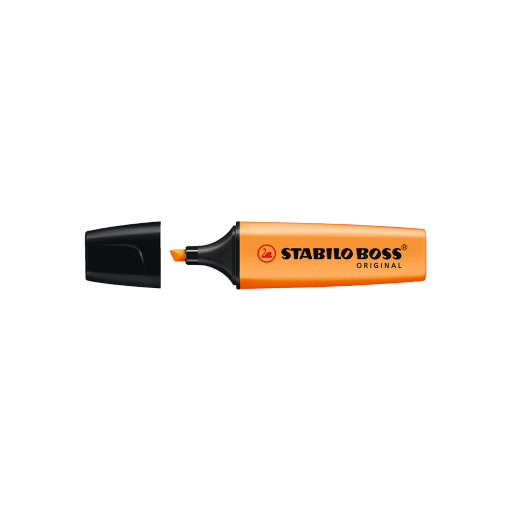 Stabilo Boss Original Fluorescent Colour Highlighter - Orange