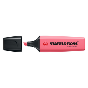 Stabilo Boss Original Highlighter | Pastel Colour - Cherry Blossom Pink