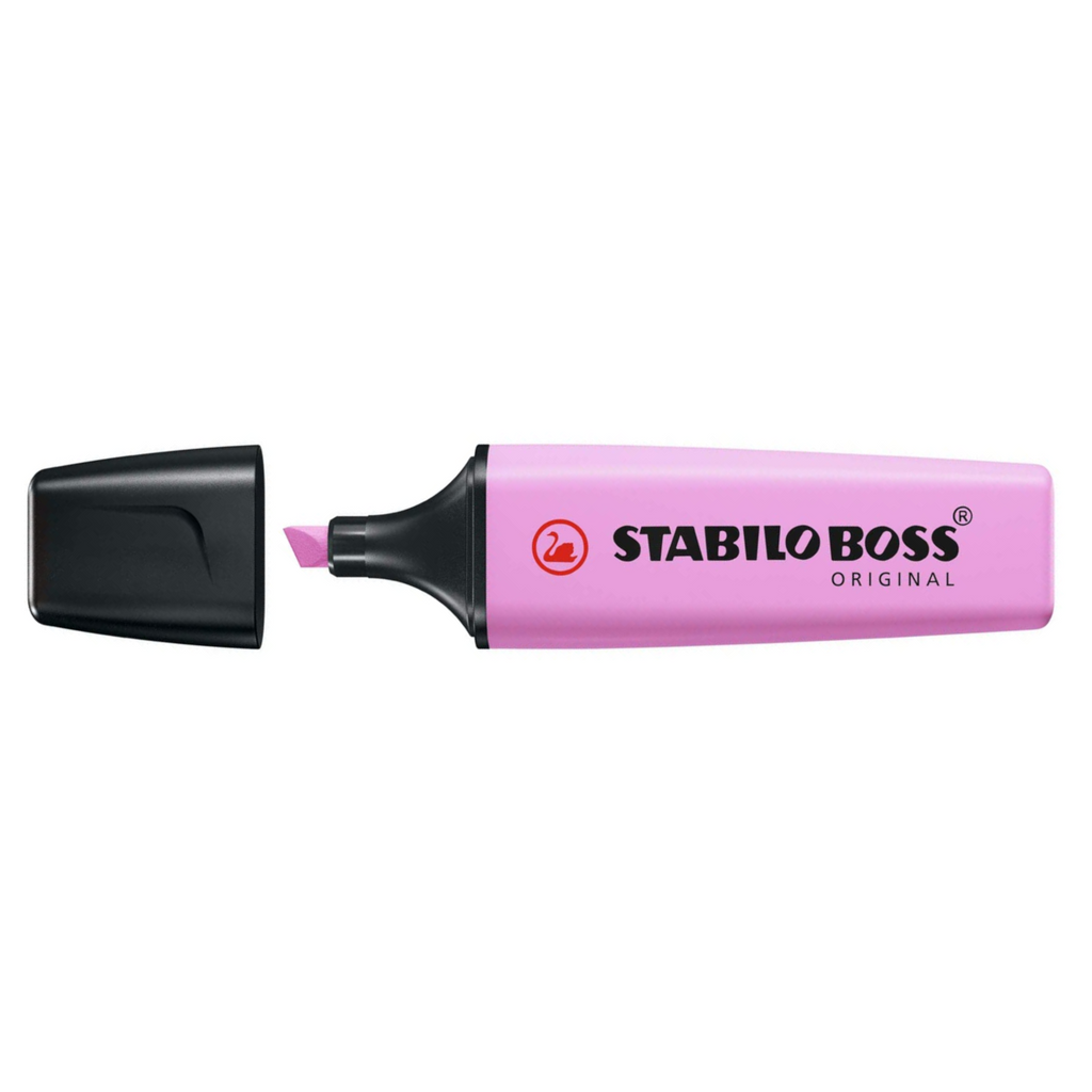 Stabilo Boss Original Highlighter - Pastel Colour (New Colours availab – 1  Station Hub