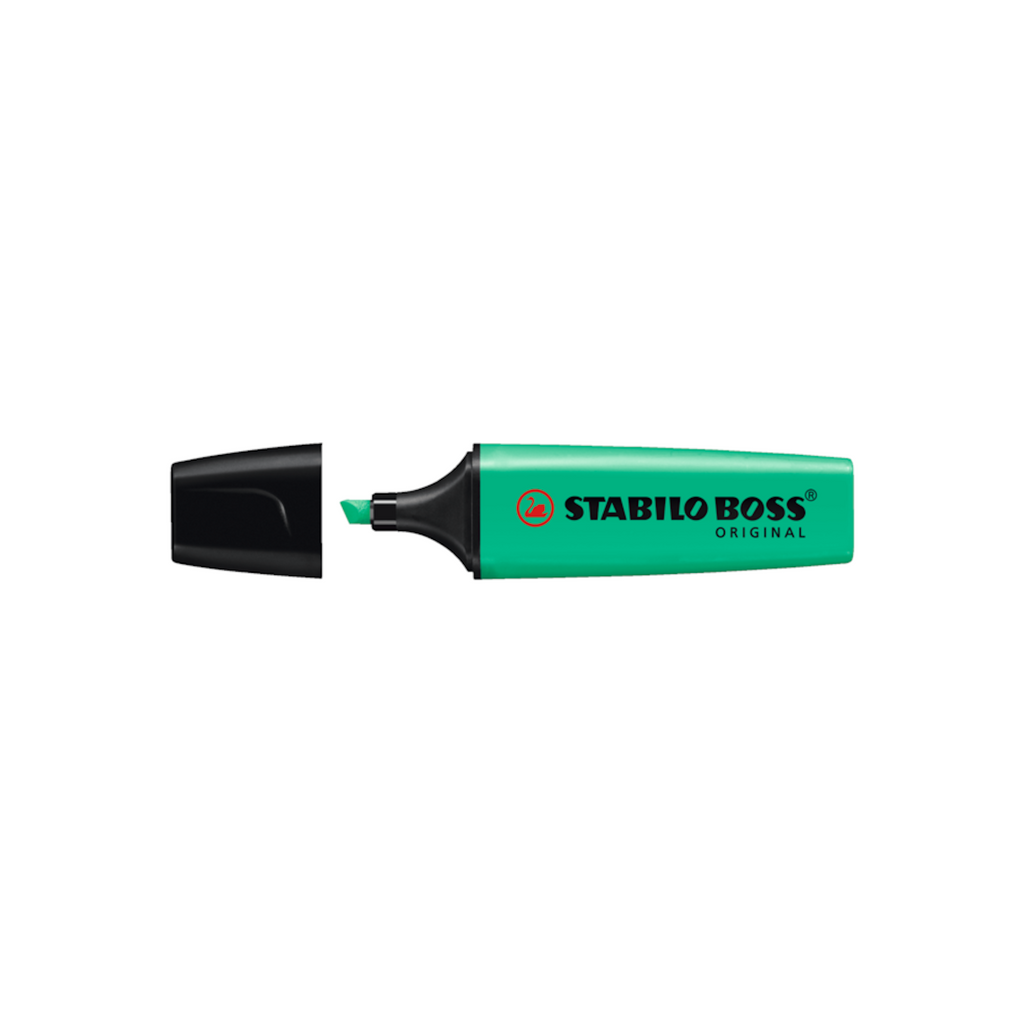 Stabilo Boss Original Fluorescent Colour Highlighter - Turquoise