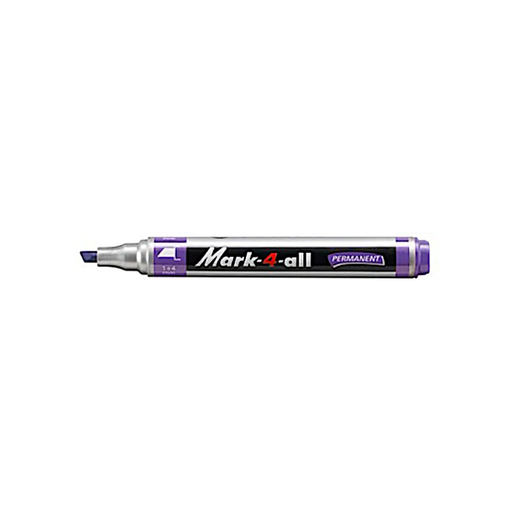 Copy of Stabilo Mark-4-All Permanent Marker - Chisel Tip - Violet