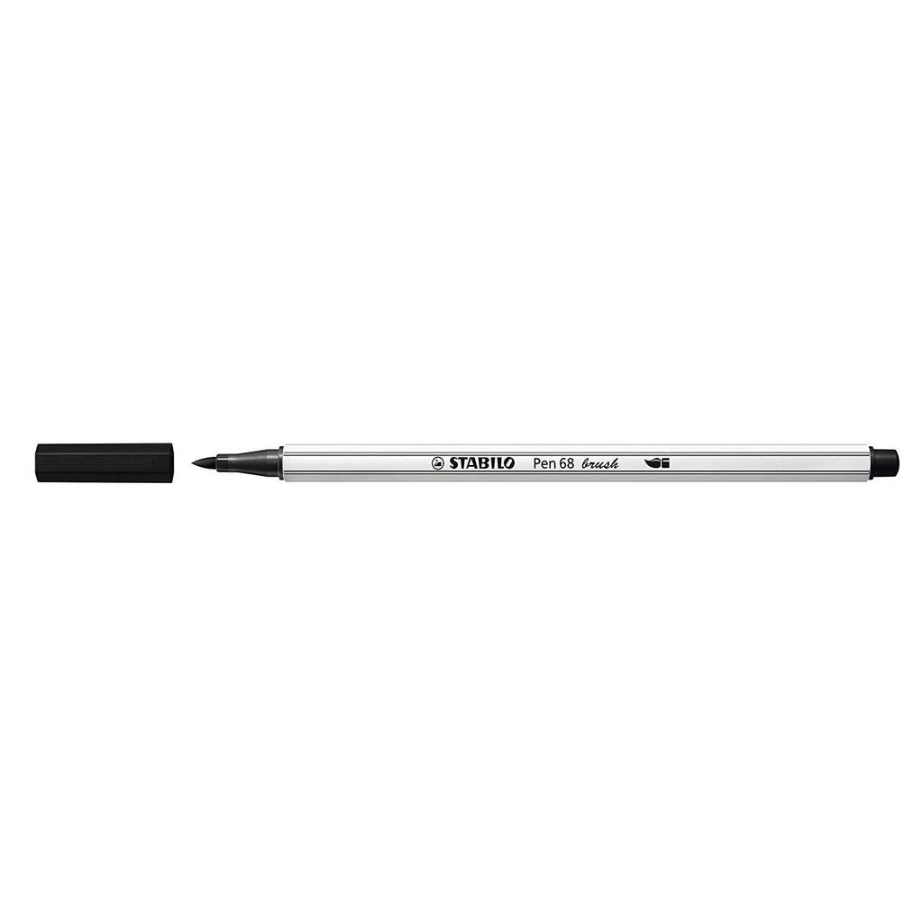 Stabilo Pen 68 Brush Pens - Black