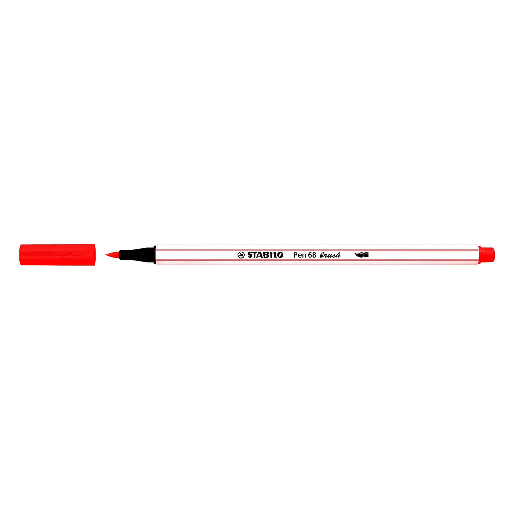 Stabilo Pen 68 Brush Pens - Carmine