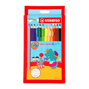 Stabilo Swans Jumbo | 12 Coloured Pencils
