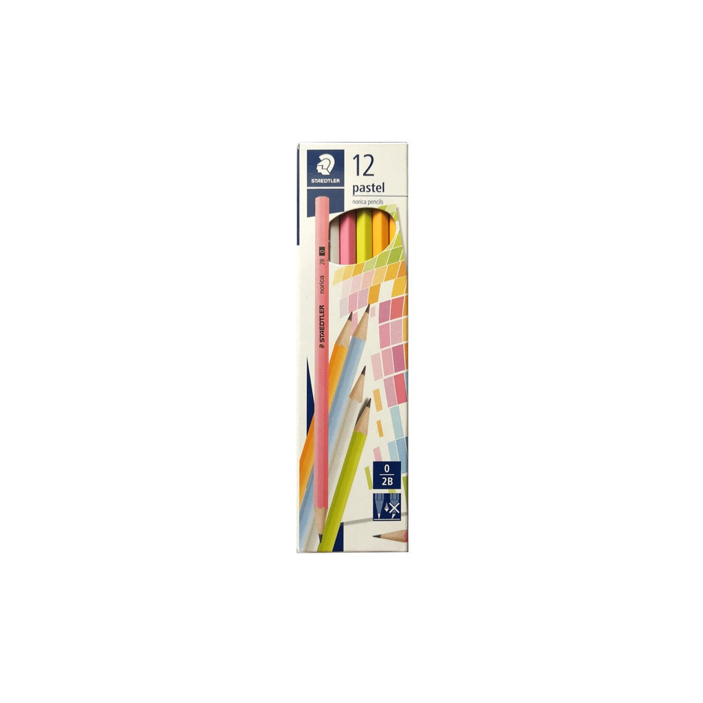Staedtler Norica Pastel Barrel | 2B Hexagonal Graphite Pencil