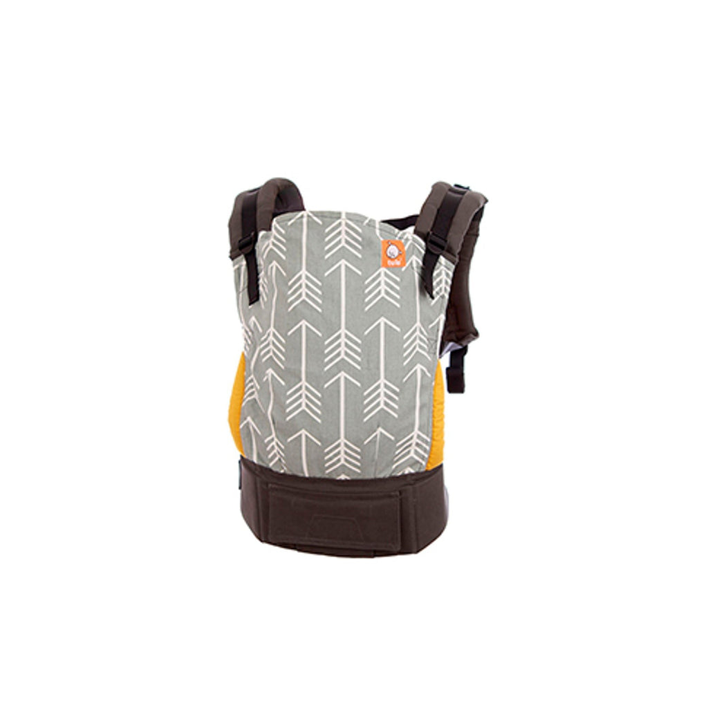 Baby Tula Standard Canvas Carrier - Adjustable Newborn To Toddler Carrier In Tropical Tower Pattern