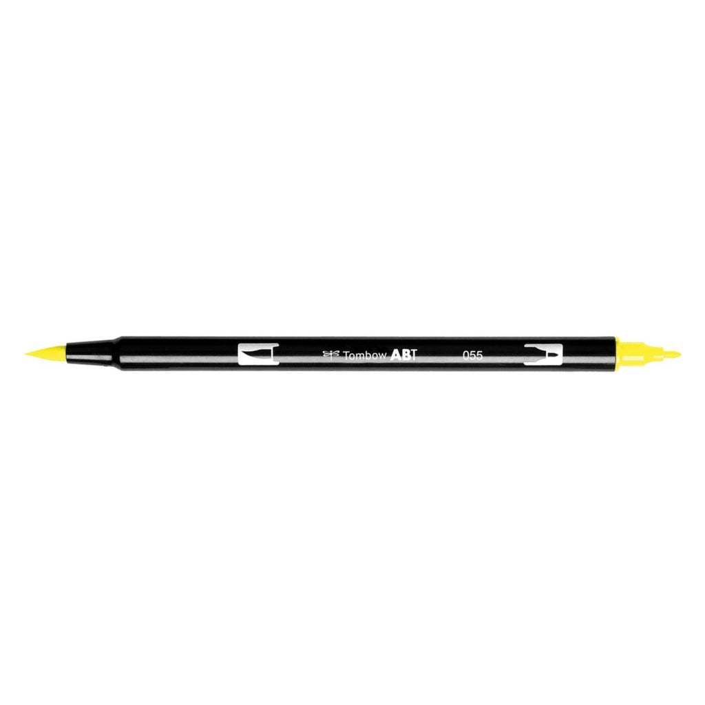 Tombow ABT 055 Dual Brush Pen - Process Yellow