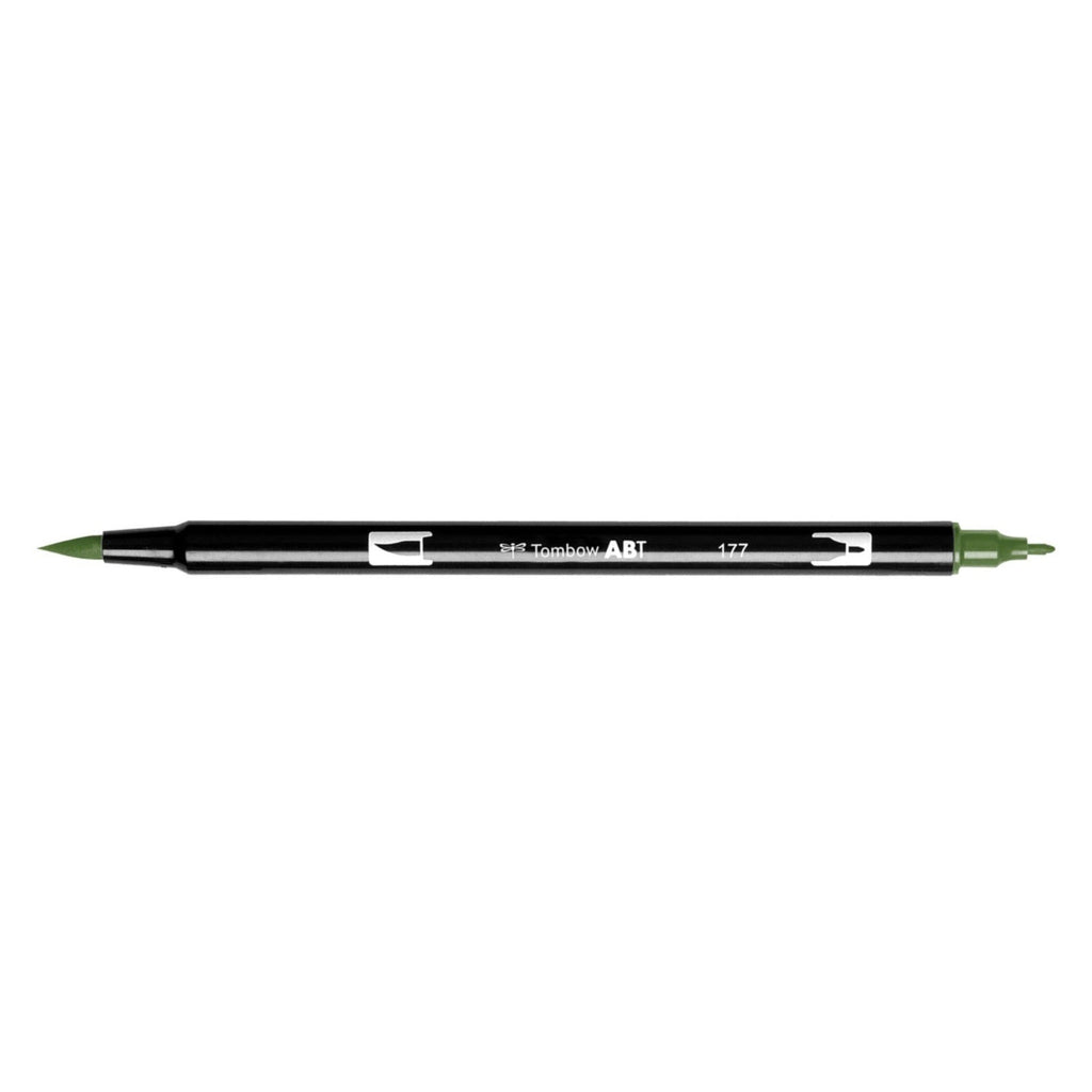 Tombow Dual Brush Pens - 177 Dark Jade