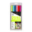 Tombow ABT Dual Brush Pen | Pack of 6 Pens - Tropical Palette