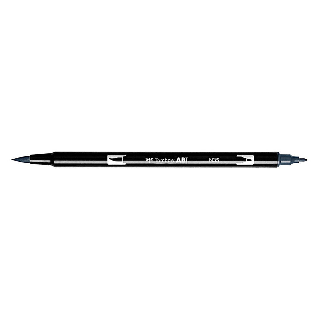 Tombow Dual Brush Pens - N35 Cool Gray 12
