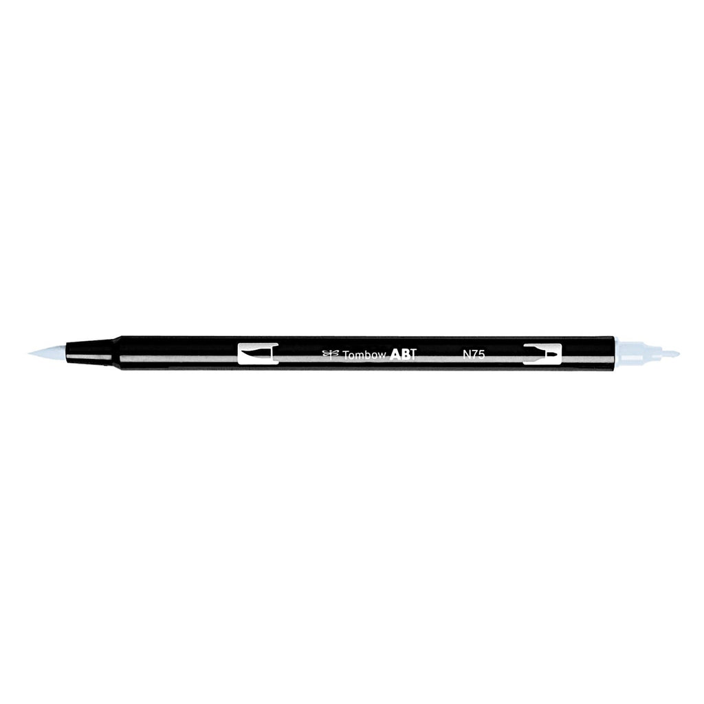 Tombow Dual Brush Pens - N75 Cool Gray 3