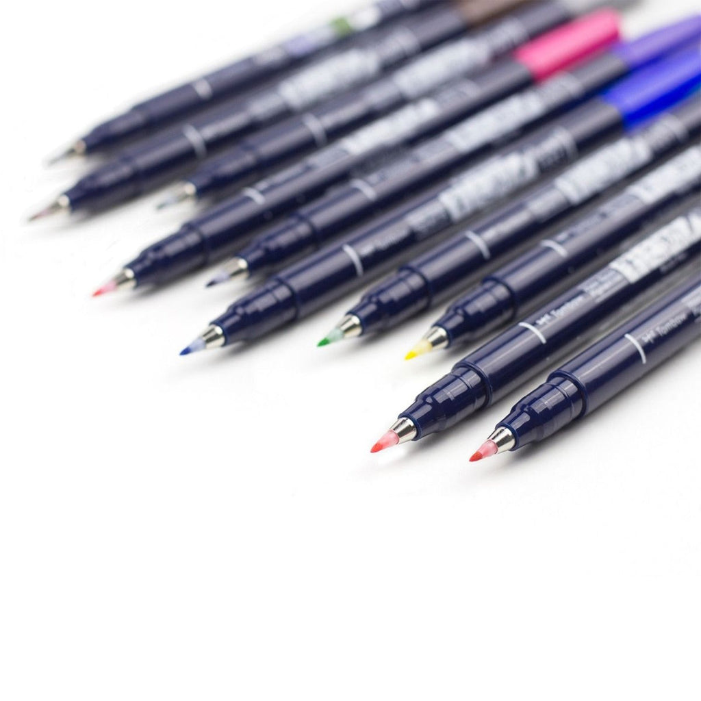 Tombow Fudenosuke Brush Pen | Hard Tip