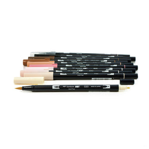 Tombow Dual Brush Pens | Portrait Palette