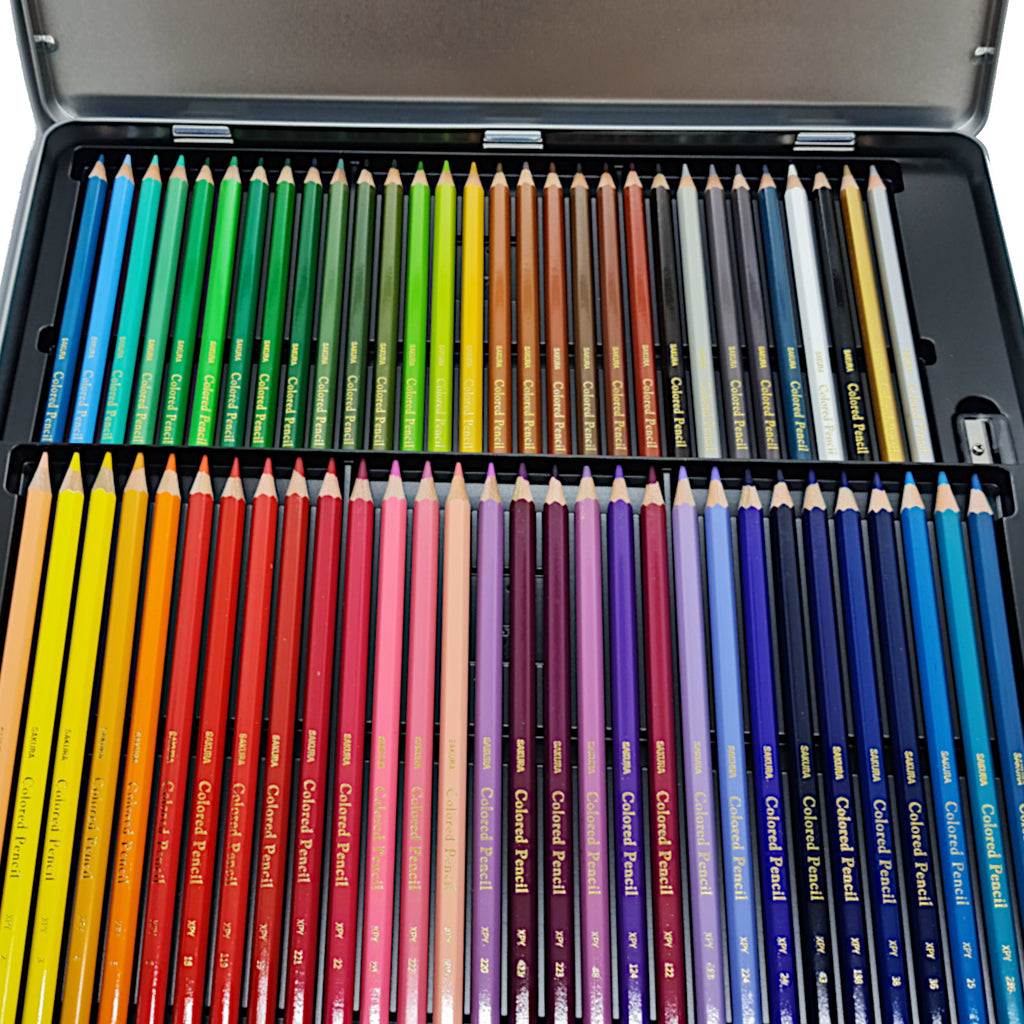 Sakura Coloured Pencils - 60 Colour Pencils