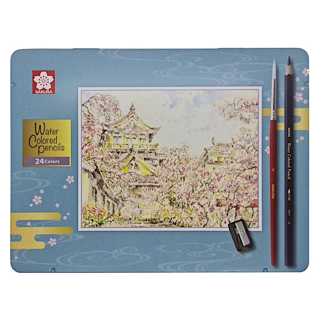 Sakura Watercolour Pencils - 24 Colours