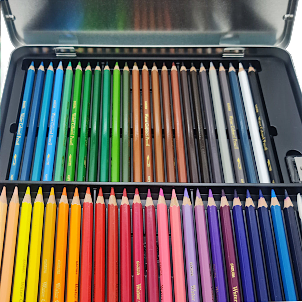 Sakura Watercolour Pencils - 48 Colours