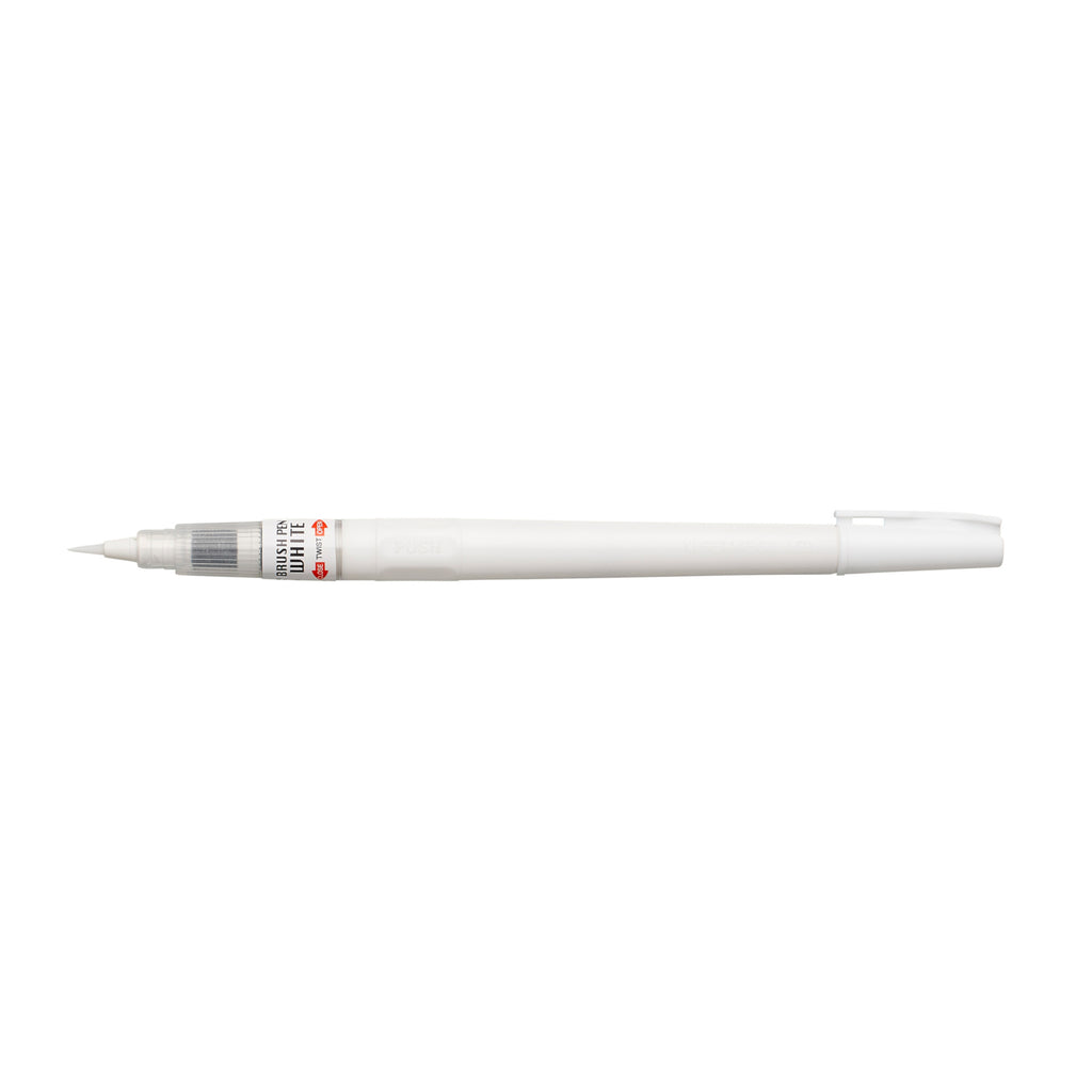 ZIG Kuretake Cartoonist White Brush Pen - Small