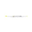 Zebra Mildliner Brush | Double Sided Highlighter | Mild Yellow