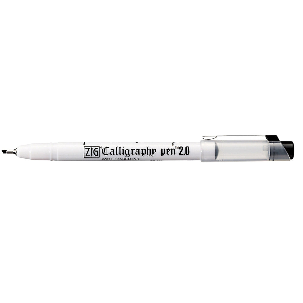 Zig Kuretake Calligraphy Pen | Oblique Tip - 2.0mm