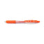 Zebra Sarasa Push Clip Retractable Gel Ink Pen 0.5mm - Red Orange