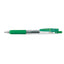 Zebra Sarasa Push Clip | 0.7mm Gel Ink Pen - Green