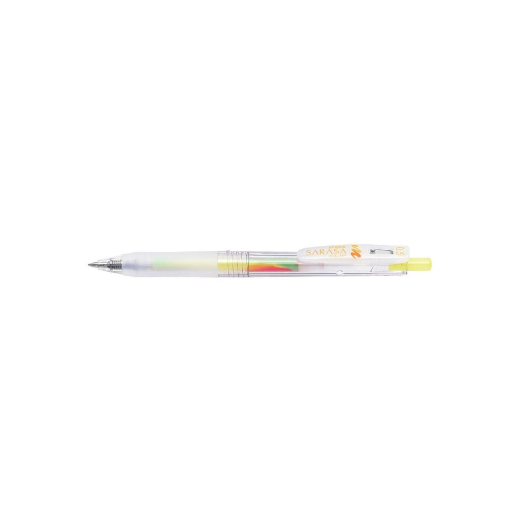 Zebra SARASA Cilp 0.5mm Gel Ink Pen | Marble Colour | Tropical Mango