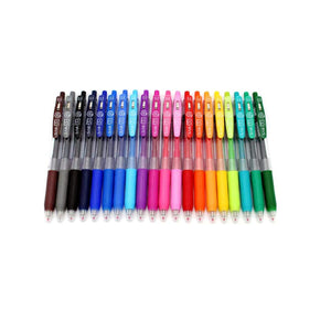 Zebra Sarasa Push Clip | Retractable Gel Ink Pen Set | 0.5mm